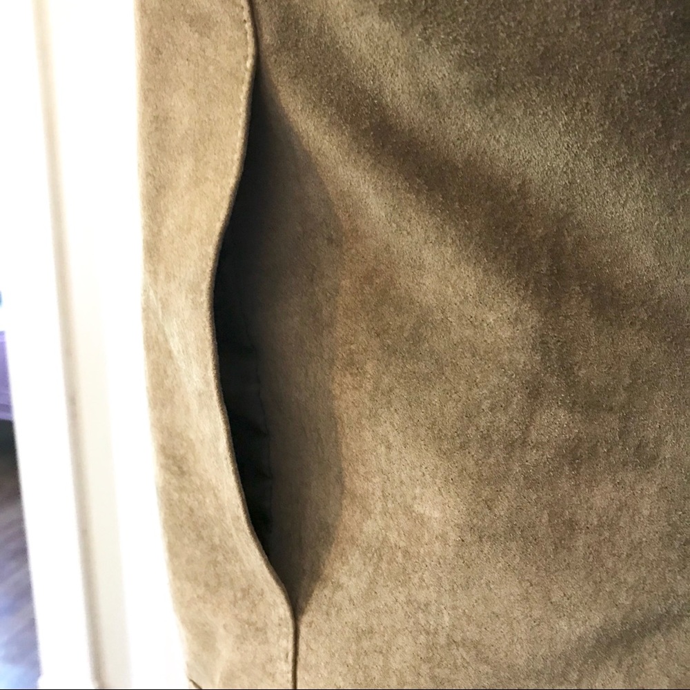 Vintage 100% leather zip up jacket - Picture 5 of 8